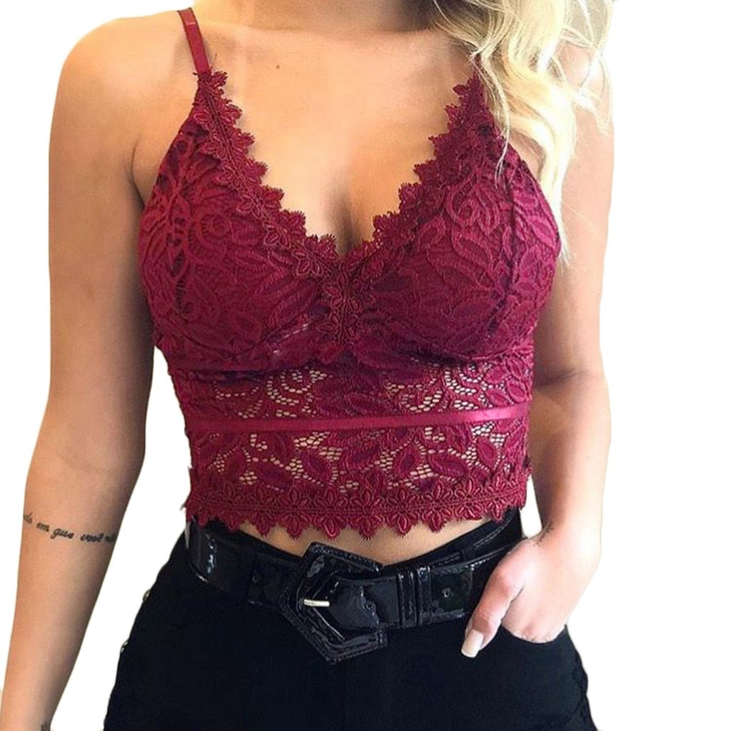 Corset Lace Camis Tops