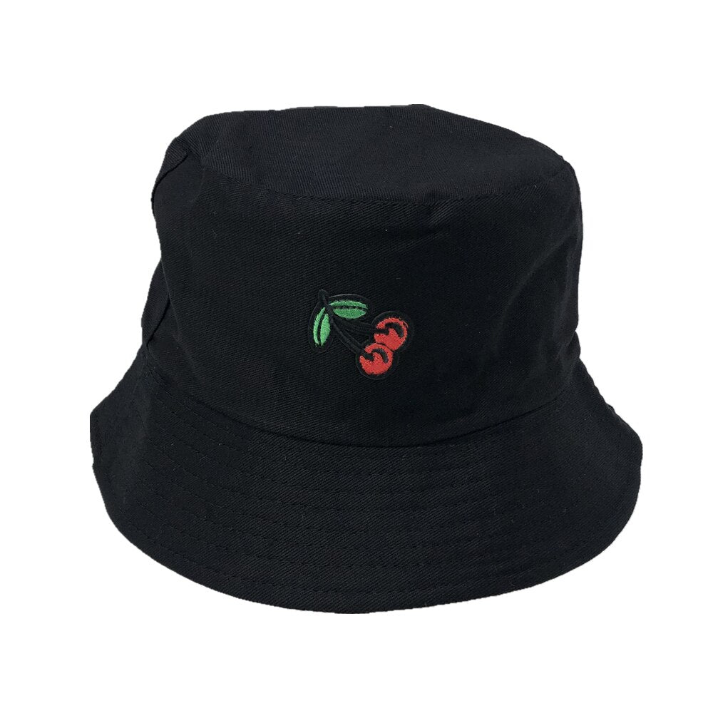 Cigarette Embroidery Bucket Hat