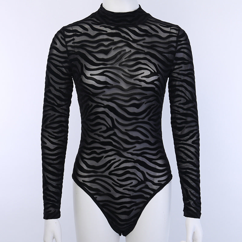 Mesh Transparent Bodysuit – Glosh
