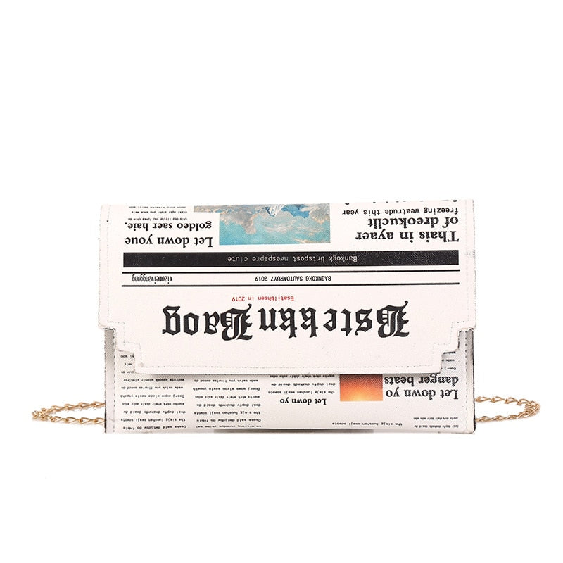 Fashion Small Newspaper Styling Bag